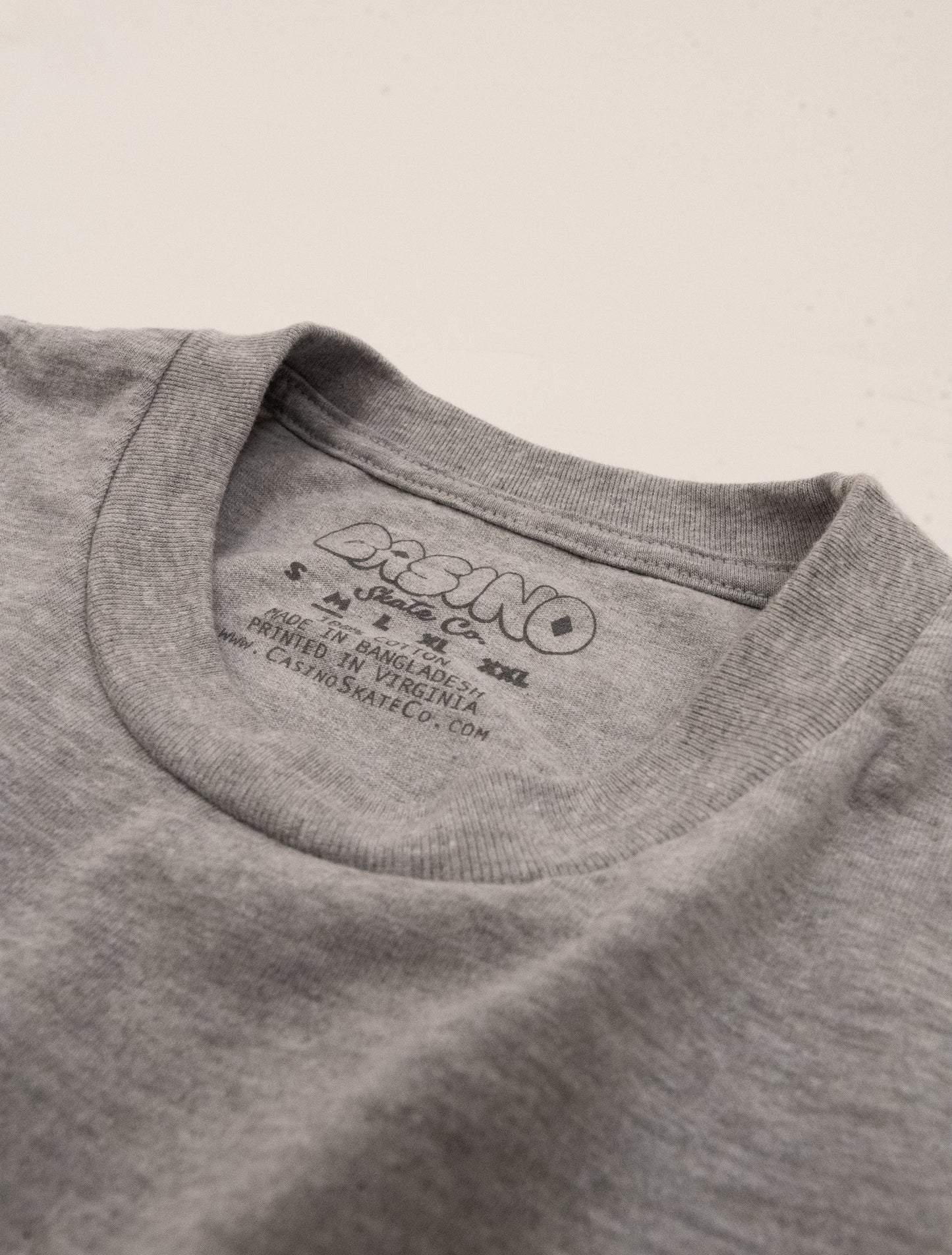 Grey Logo Tee