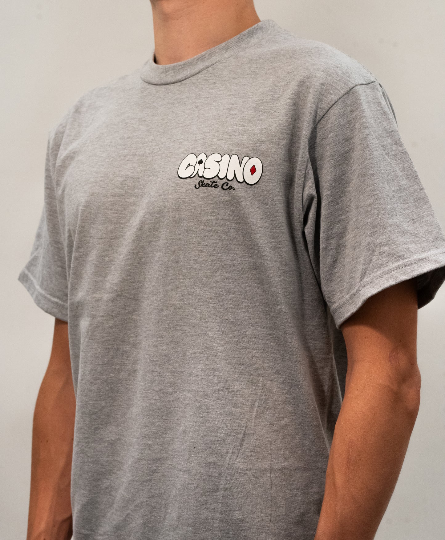 Grey Logo Tee