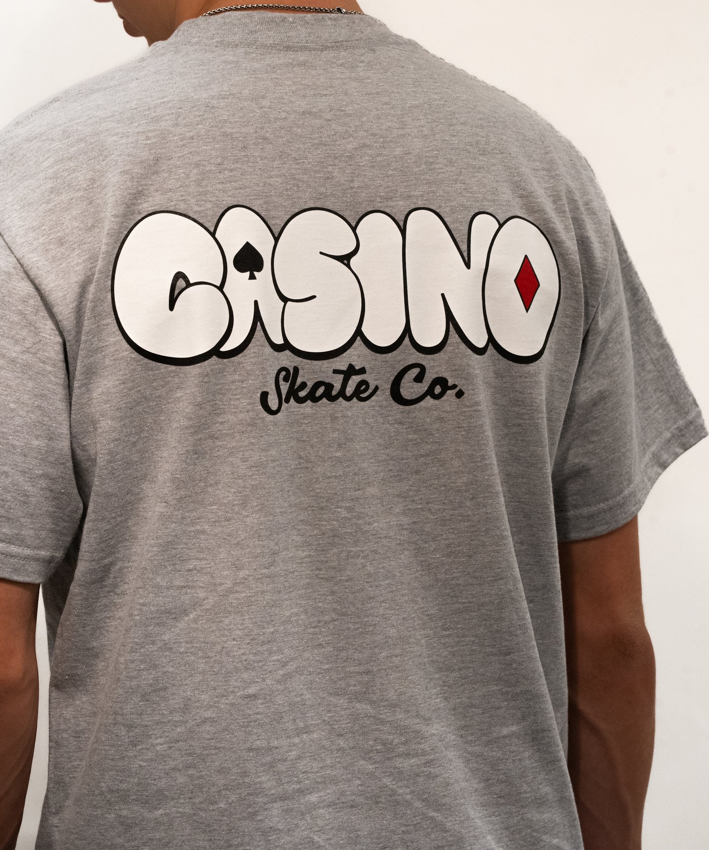 Grey Logo Tee